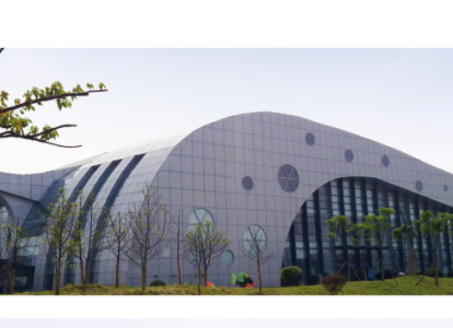[cityname]会议中心外景网架工程